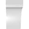 Ekena Millwork 5 1/2-in. W x 6-in. D x 10-in. H Legacy Architectural Grade PVC Knee Brace BRCP055X06X10LEC - alternate 5